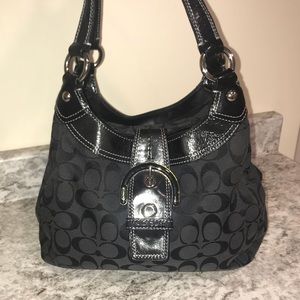 Coach Purse with Buckle